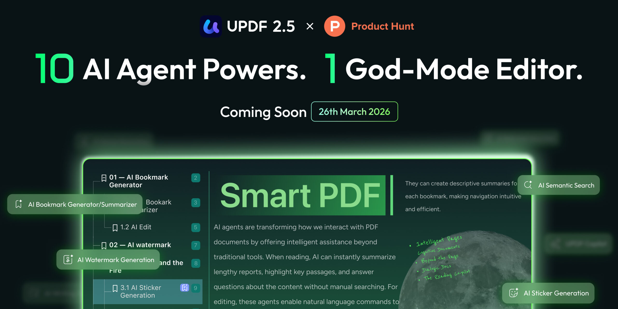 UPDF 2.5 product hunt