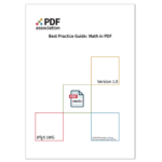 Image of New Best Practice Guide for Mathematical Content in PDF