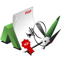 Logo of the SetaPDF-Signer component - a PHP library for signing PDFs