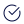 Checkmark symbol.