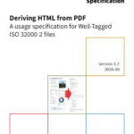Image of Deriving PDF to HTML, version 1.2